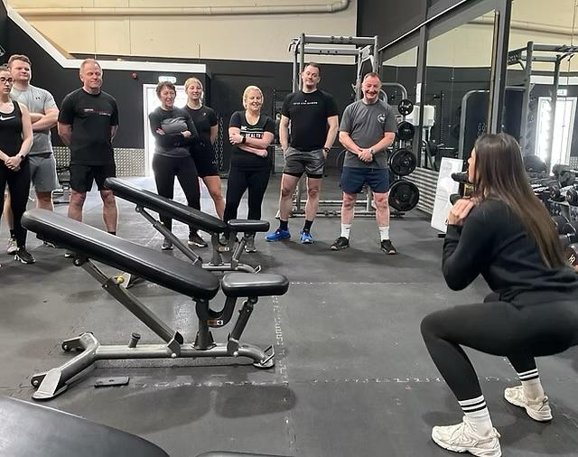 Coach-led training session